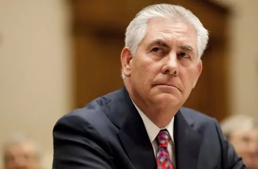China Warns Rex Tillerson