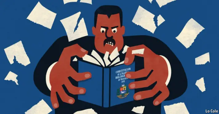 Socialist Maduro shreds Venezuela's Constitution